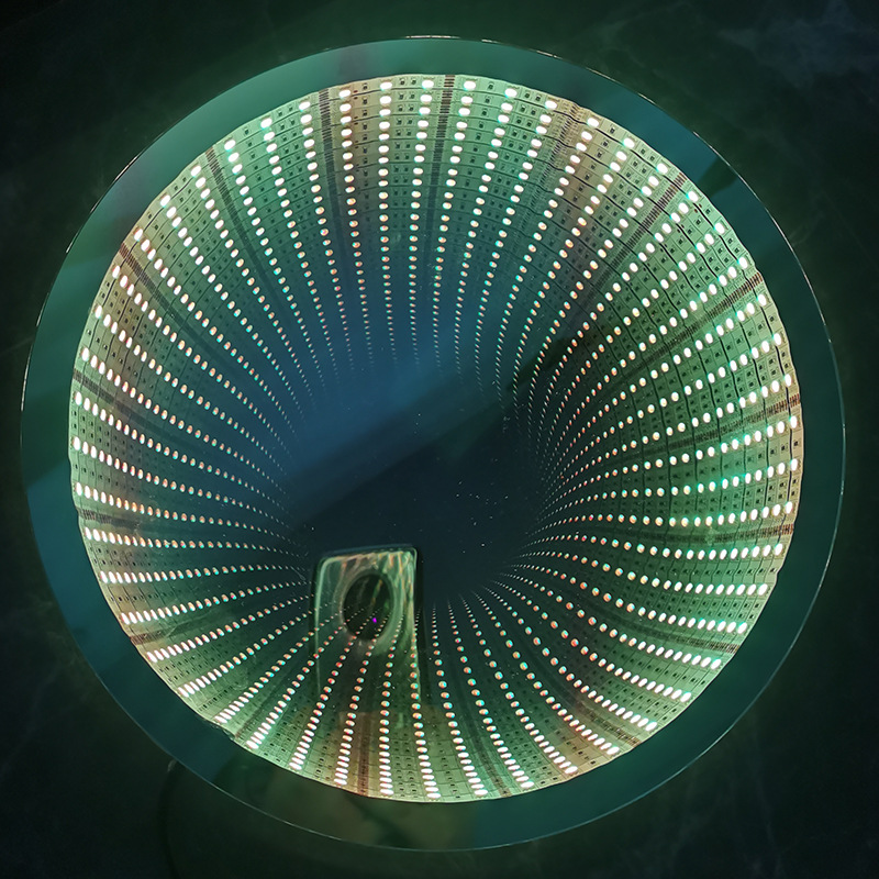 led亚克力半透镜 隧道灯镜片 ps圣诞礼品气氛灯镜片 pc无限反光镜