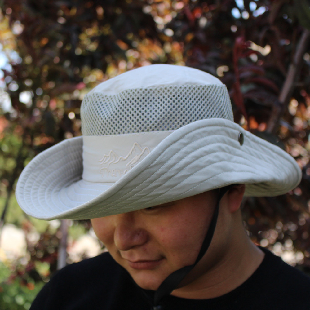 户外钓鱼帽子男士夏天遮阳防晒帽太阳帽夏季渔夫帽男奔尼帽