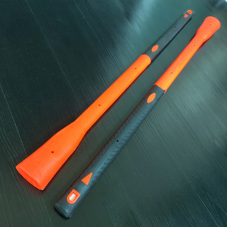 倒装锤柄 玻璃纤维柄 包塑柄大锤柄 大锤把 洋镐把 塑胶钢镐手柄