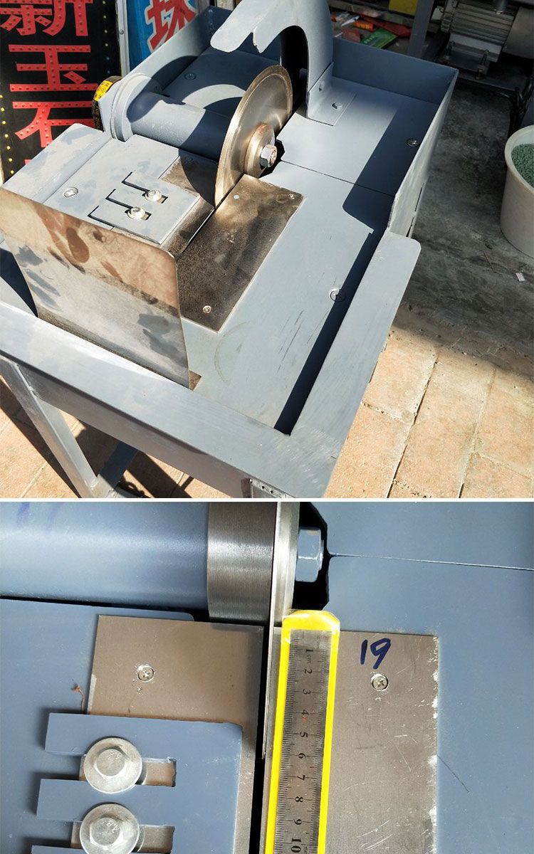 玉石加工设备10寸玉石水切机翡翠玉石切割机开料机小型家用切石机