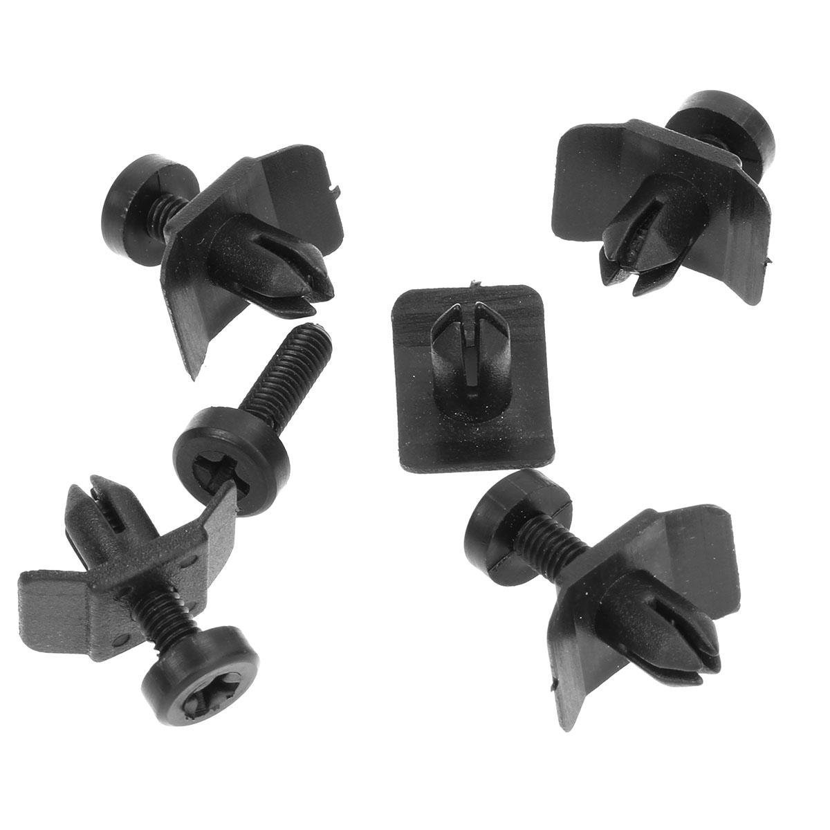 供应汽车卡扣 短螺丝扣/缺口 膨胀螺丝卡扣 通用塑料卡子 紧固件