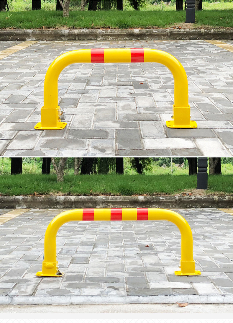 路喜活动桩停车桩占位锁龙门车位锁地锁禁止停车桩u型私家车位桩