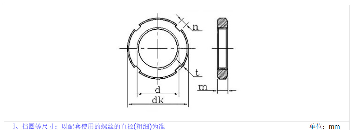 圆螺母m10m12m14m16m18m20m22m24m25—m60开槽锁紧止退四槽螺丝帽