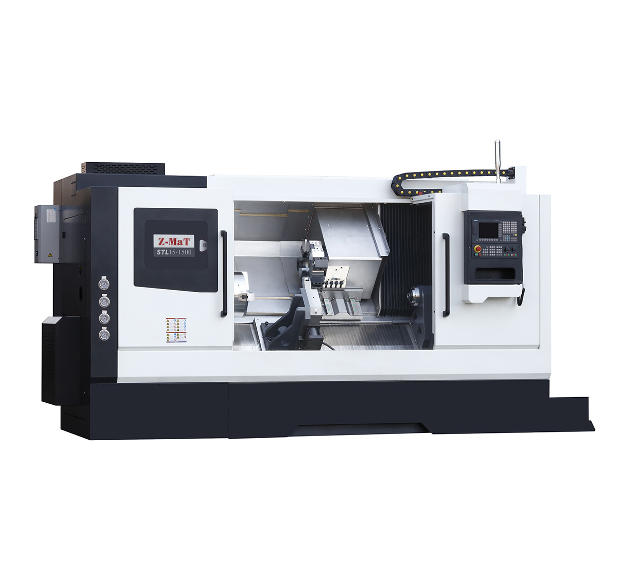 数控车床【震环机床】 15寸卡盘 整体斜床身 转塔车床 stl15-阿里巴巴