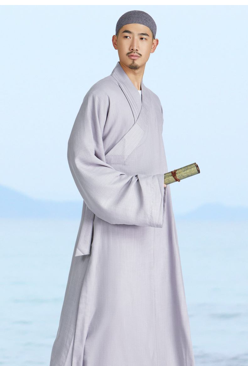 弘通僧服长褂日本麻四季款僧衣大褂和尚服僧装小褂男女比丘尼僧袍