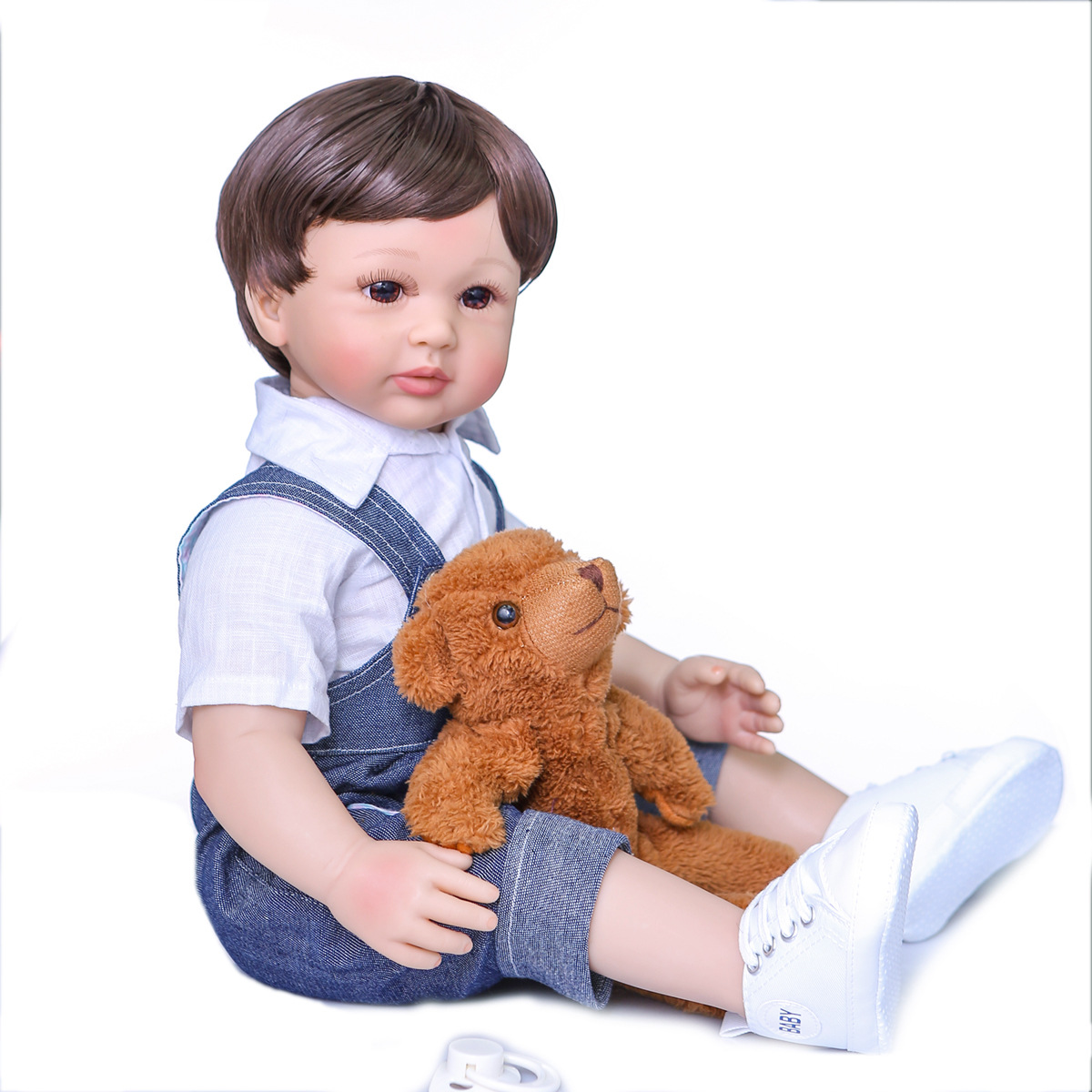 60厘米小男孩娃娃 reborn toddler boy 仿真娃娃