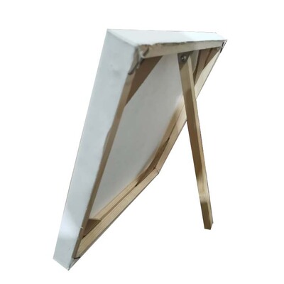 2020新款简易独立支架实木支撑脚画框架隐藏式画框展架摆角度可调