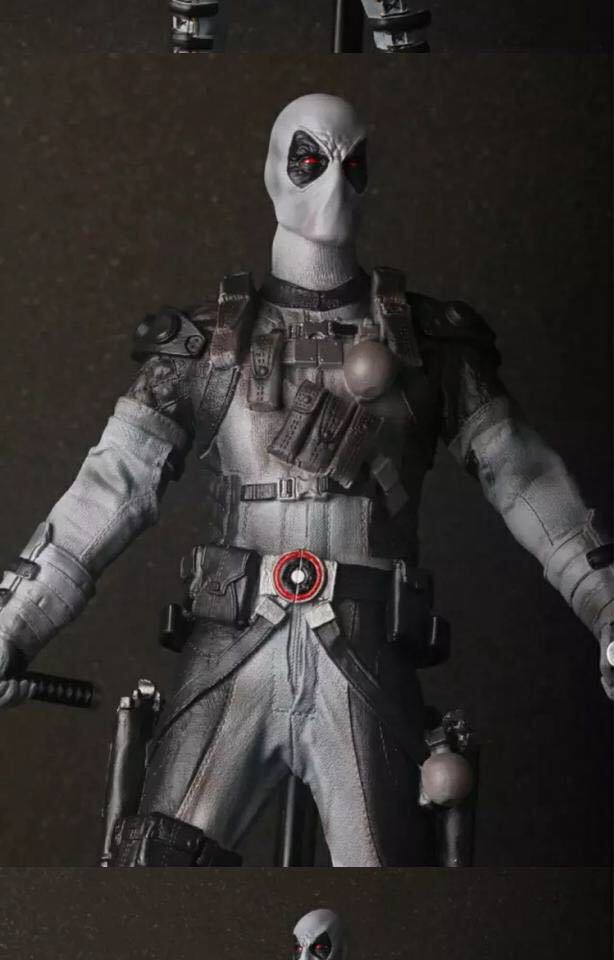 crazy toys 漫威 x战警 12寸死侍 红色 白色 2款可 盒装手办模型