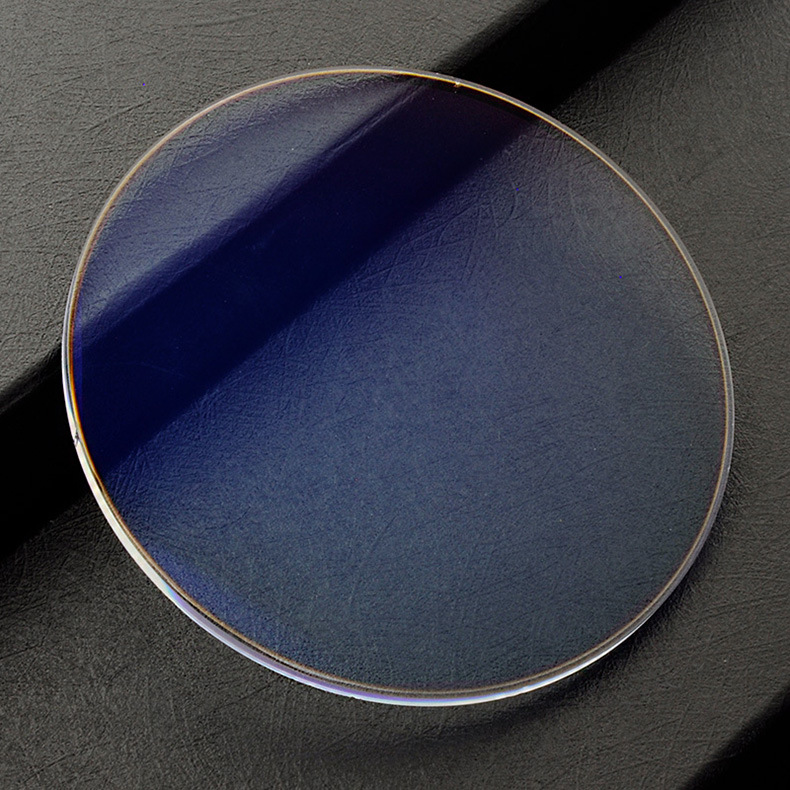 67蓝色膜层近视老花眼镜片