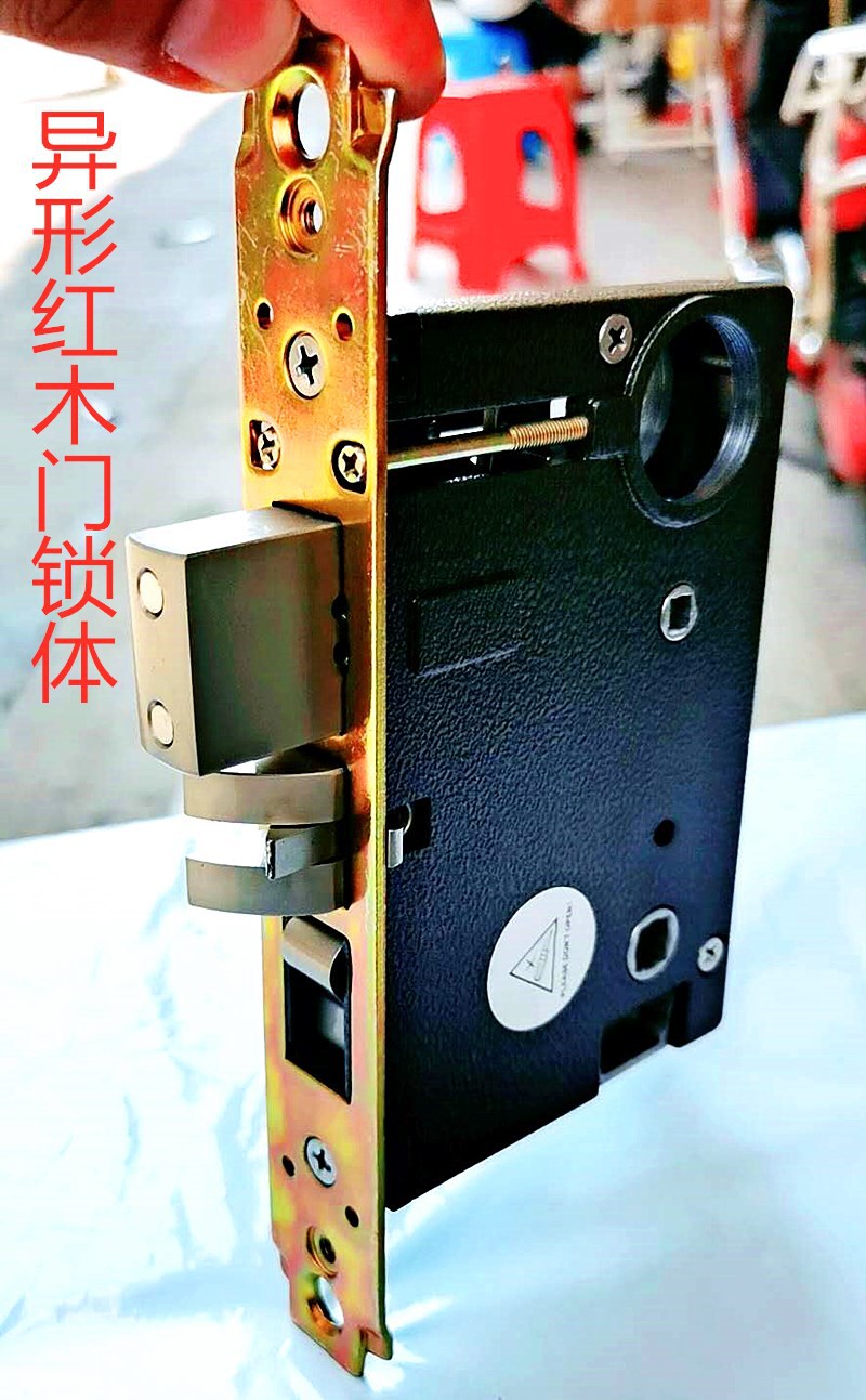 美标7094型异形锁体锌合金边条美式工程锁体红木门高级防盗锁体