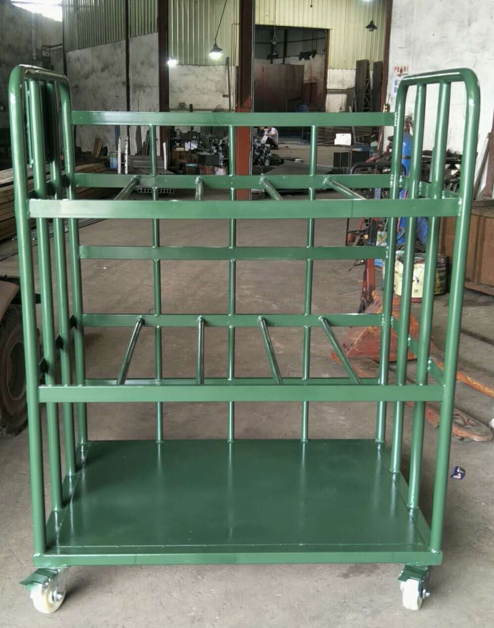 金属物流台车 重型仓储货架 焊接加工 方管机架加工 钢材机架