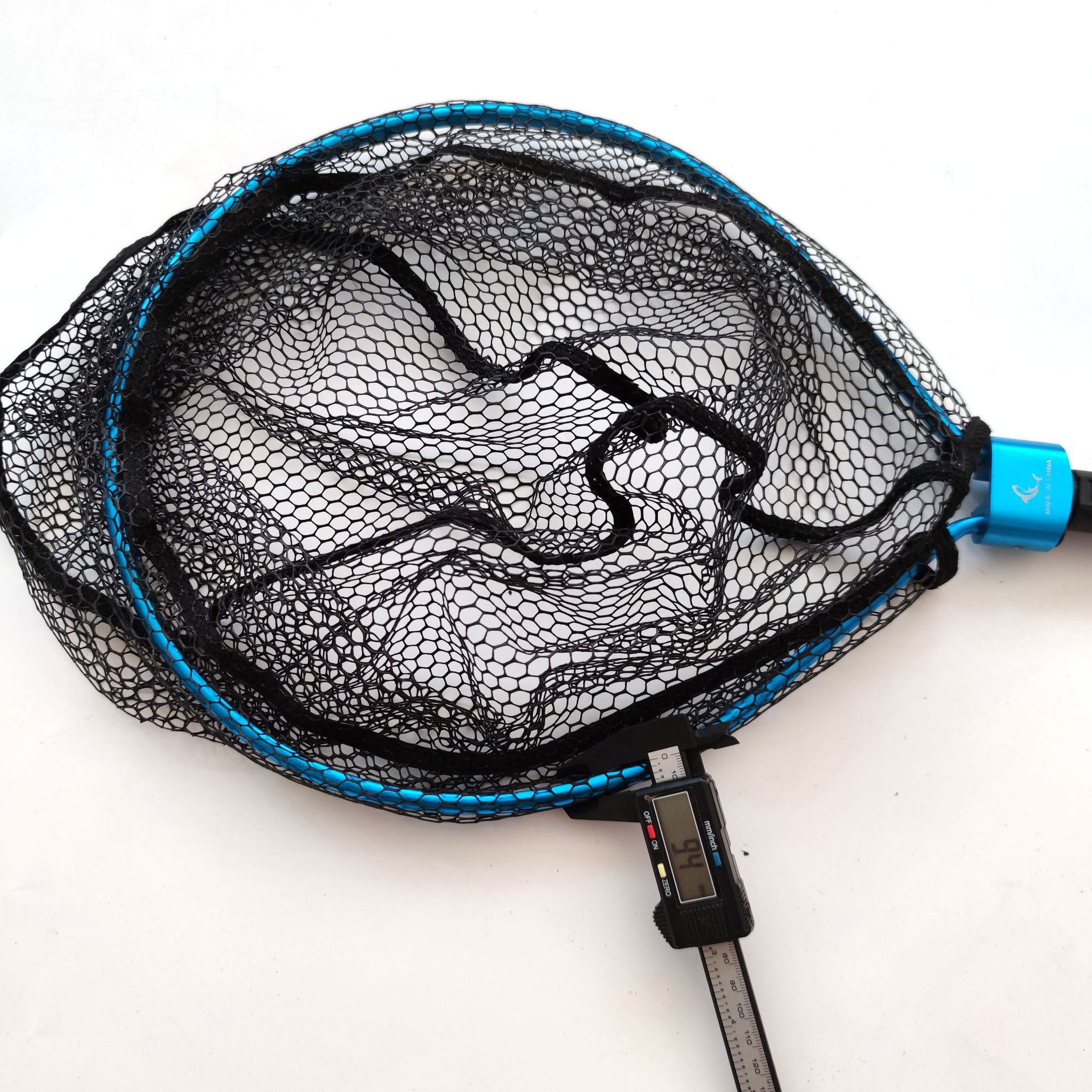 筏钓抄网防挂路亚抄网铝合金折叠手抄网飞蝇钓抄网操网儿童捞鱼网