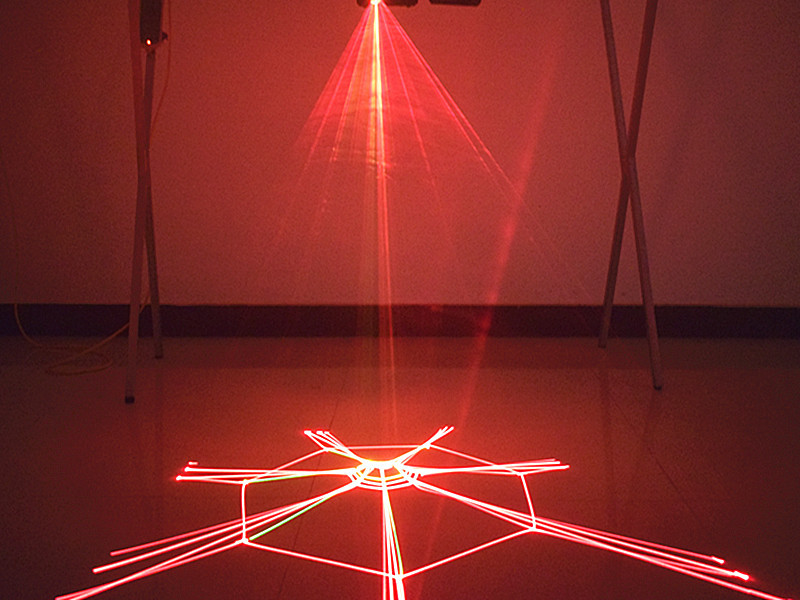 动画线条激光投影灯圣诞清吧酒吧ktv光束镭射蹦迪舞台闪光激光灯
