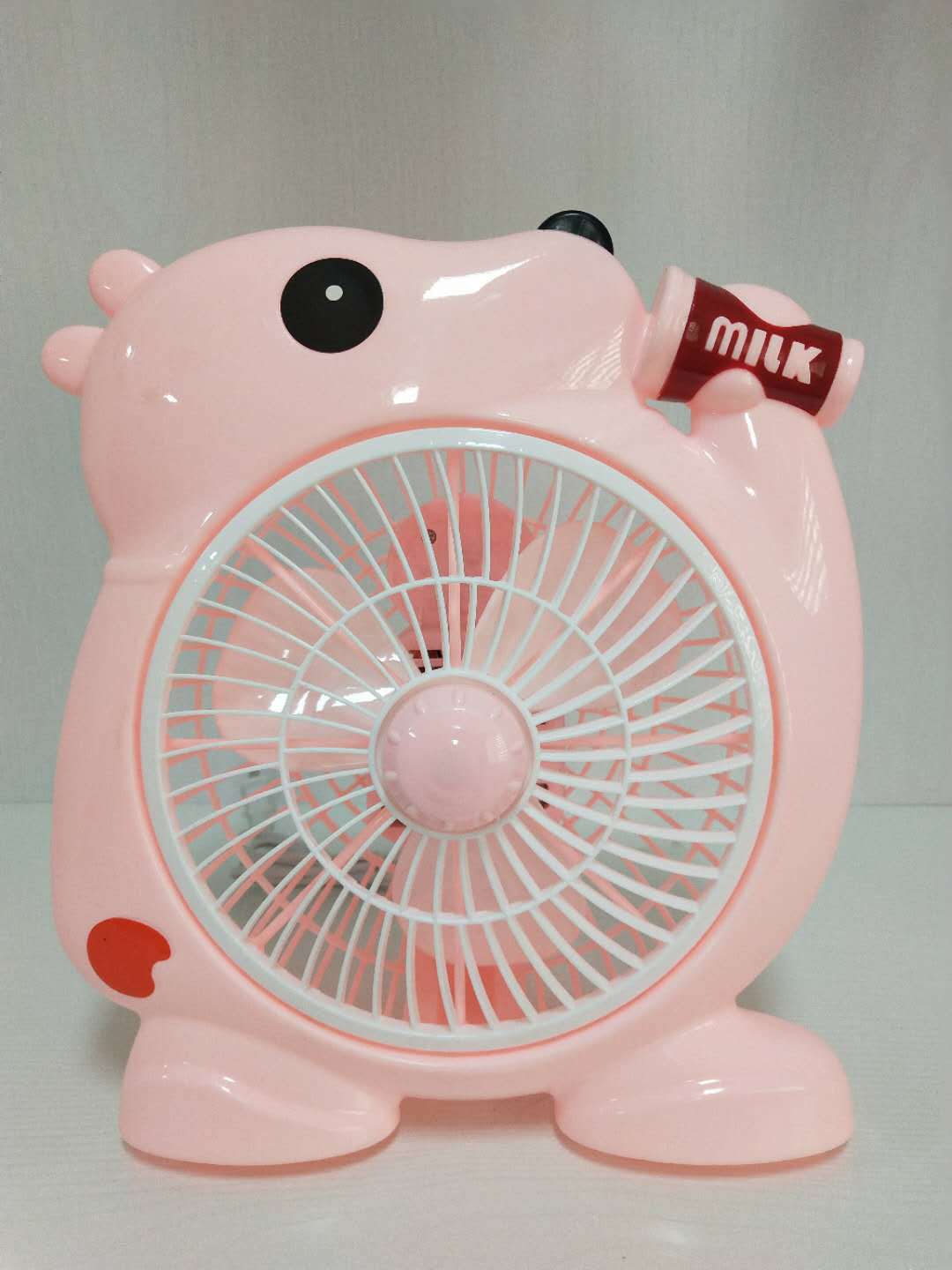 卡通风扇学生迷你静音儿童台扇家用小型办公电风扇宿舍转叶扇批发