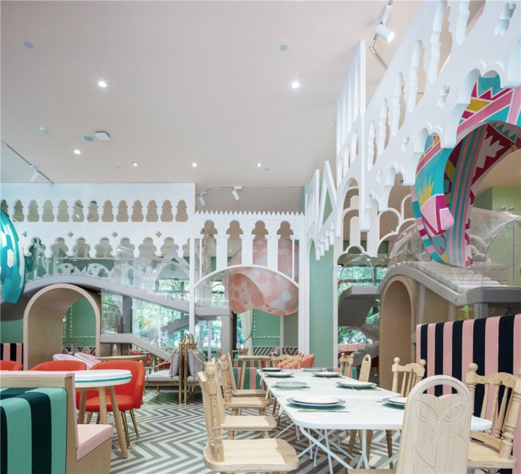 淘气堡亲子餐厅互动主题乐园定制淘气堡厂家儿童乐园设备设施厂家