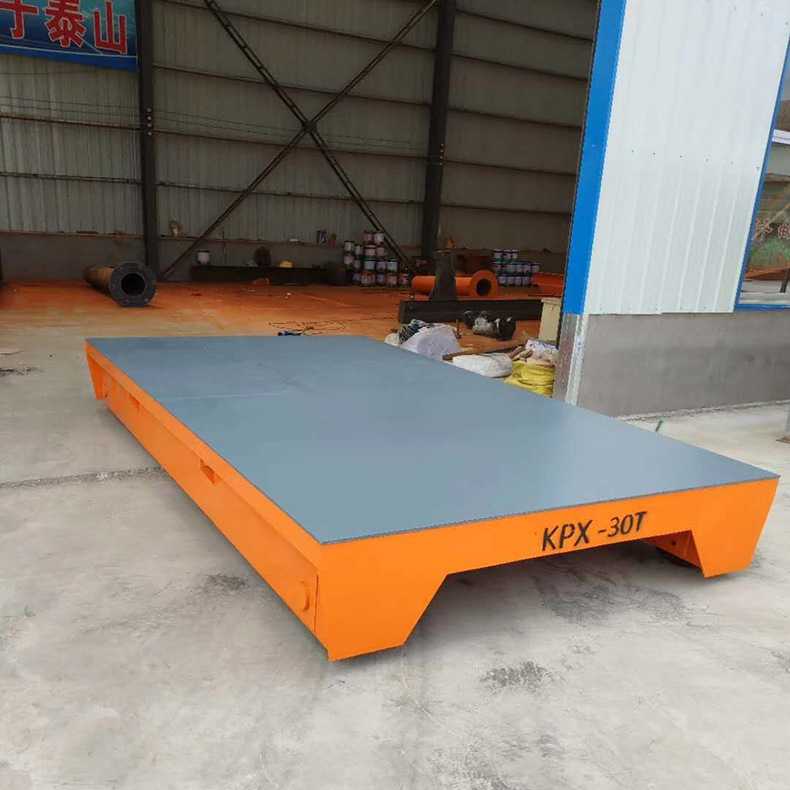 车间轨道平板车 电动轨道地平车 移动平板车 小型电动平板车