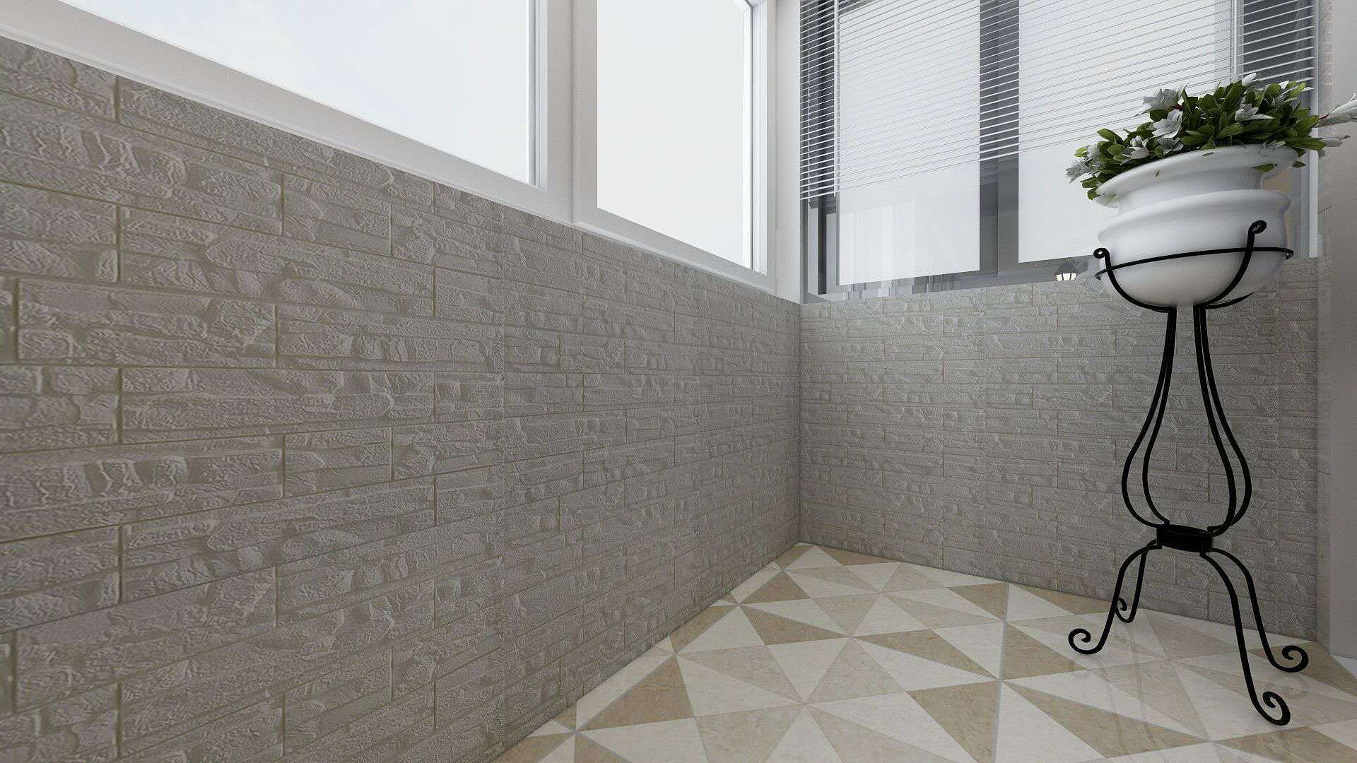 墙纸自粘3d立体墙贴砖防水泡沫贴纸岩石纹背景墙装饰防潮防霉壁纸