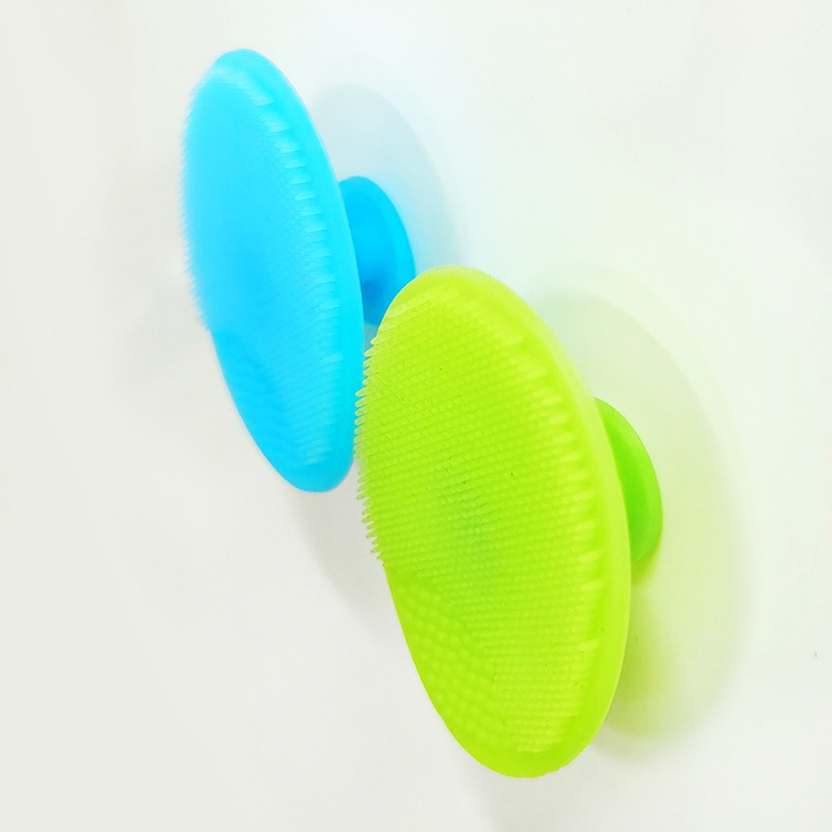 Silicone Face Brush Massage Facial Brush Soft Silicone Facial Cleanser Baby Shampoo Brush Cleaning Brush