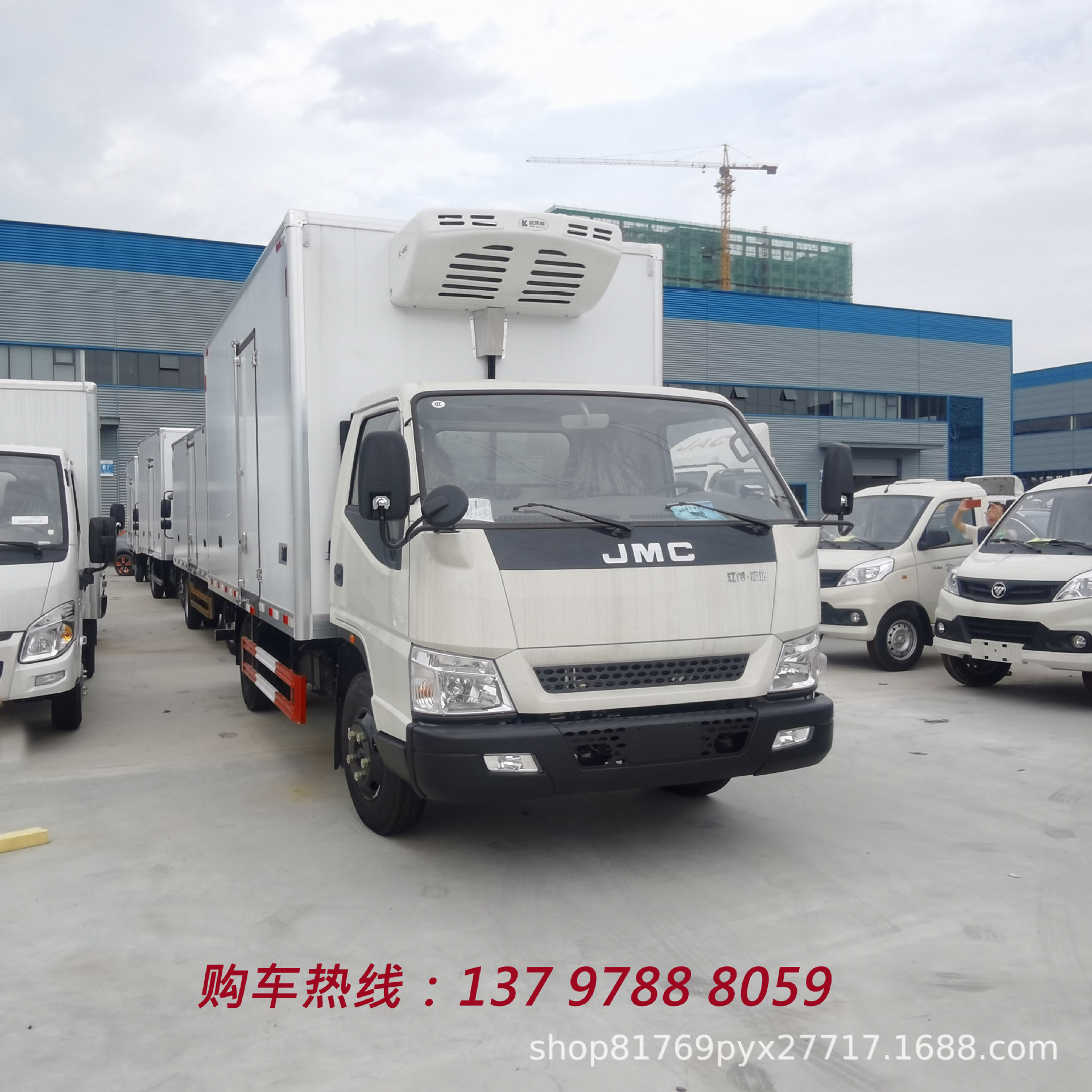江西江铃顺达国六冷藏车 江铃顺达4米2肉类冻品冷链运输车