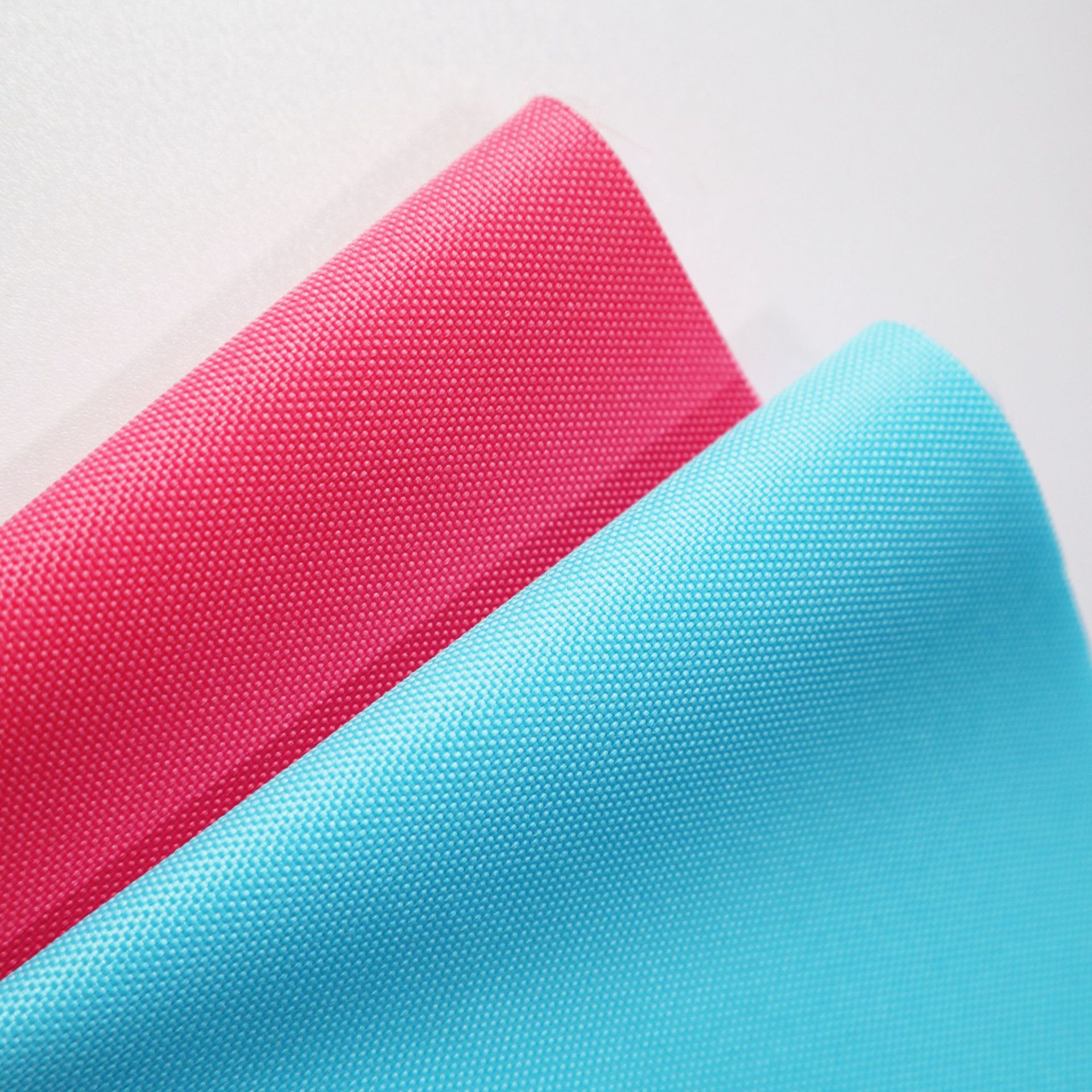 210d 蓝色加密牛津布 pa水性 箱包 收纳抽绳袋面料