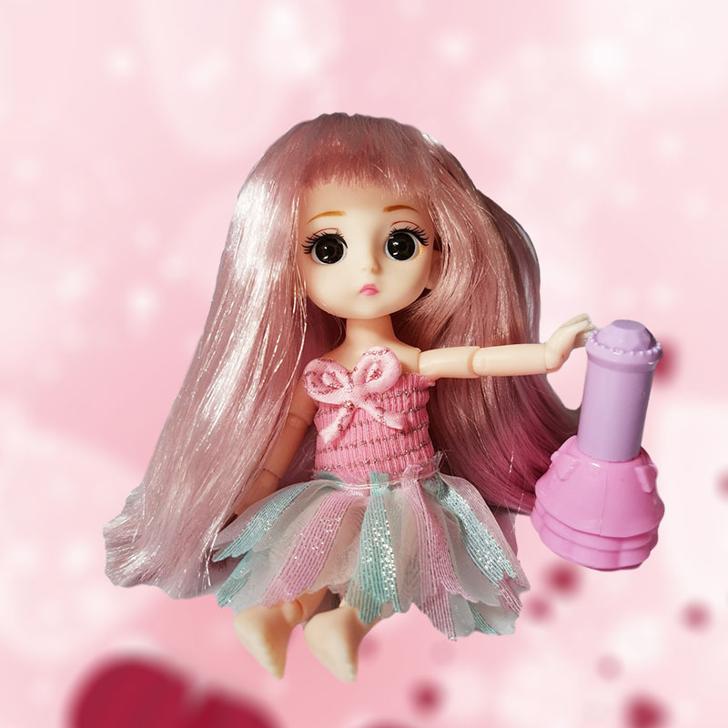 叮小马16厘米公主娃娃13关节6寸摆地摊过家家女孩高档玩具