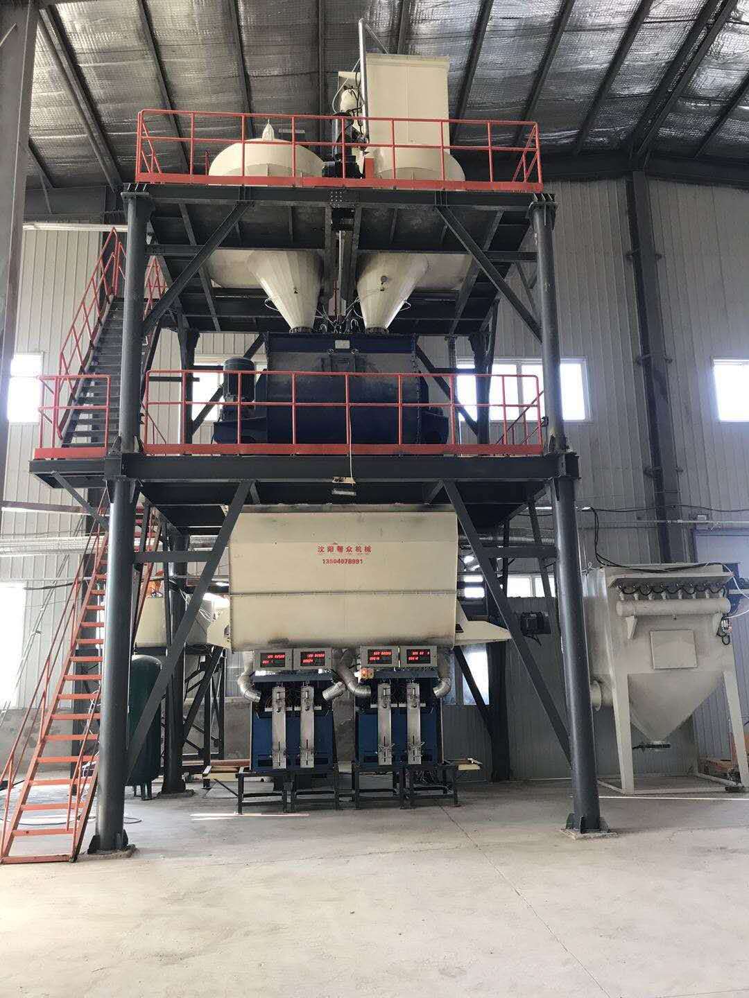 辽宁沈阳石膏基自流平砂浆设备机器生产线石膏基自流平砂浆搅拌机