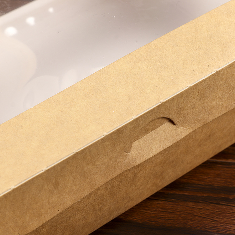 一次性牛皮纸餐盒快餐盒食品包装盒外卖打包盒牛皮纸饭盒定制批发