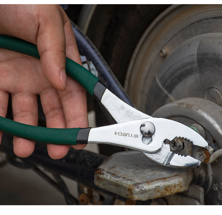 拓驰鲤鱼钳子多功能汽修夹钳工具调快拧螺丝大口钳鱼嘴钳子鱼尾钳