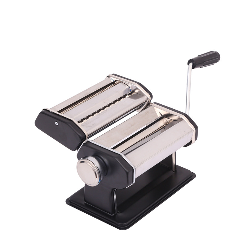 厂家热销不锈钢手动压面机家用小型多功能面条机手摇擀面机可代发
