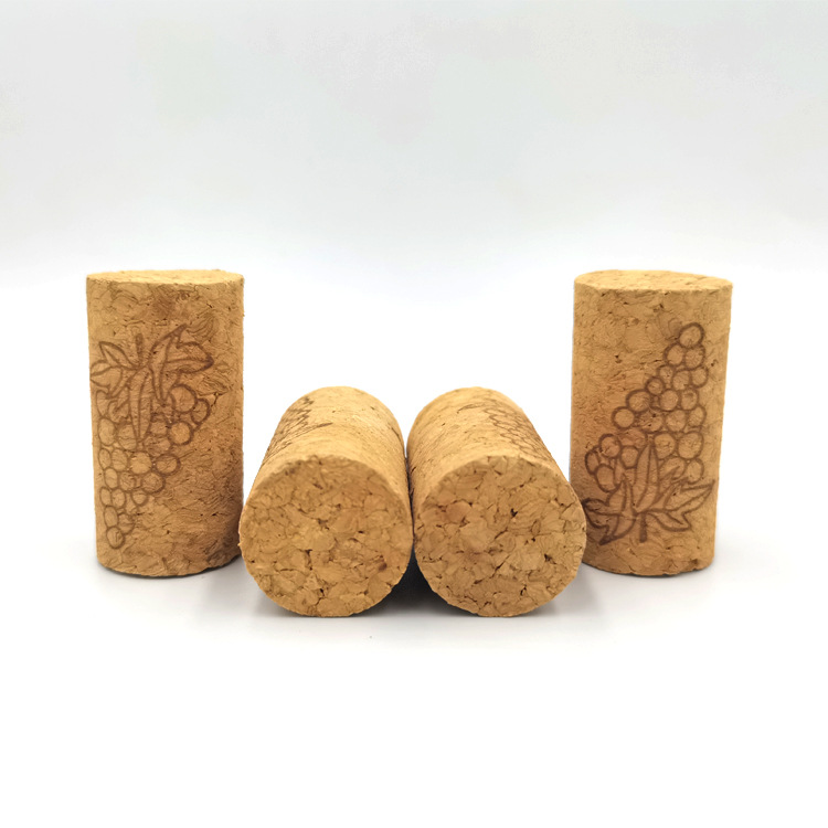 源头厂家可定制软木红酒塞 印刷logo酒瓶塞 进口合成大颗粒塞-阿里巴