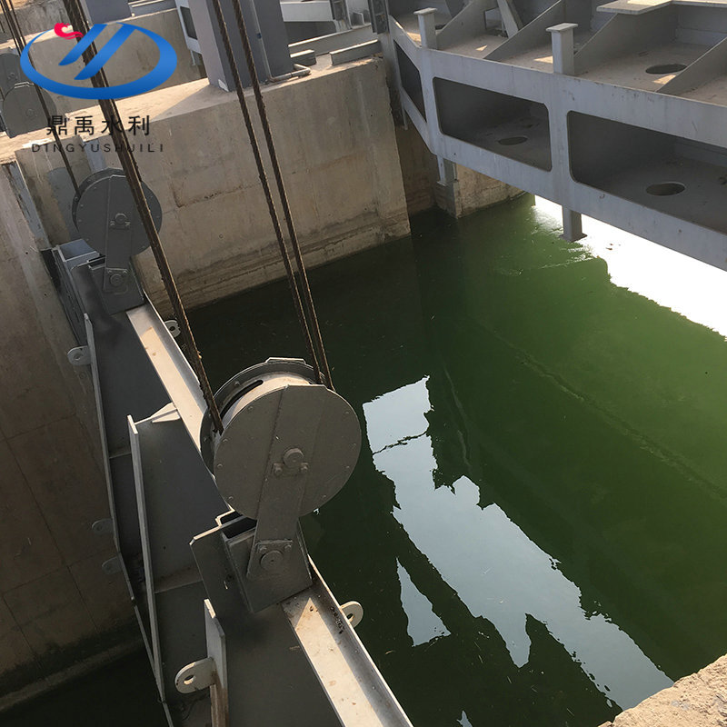 不锈钢钢制闸门 滑动式钢制闸门 定制机闸一体式插板闸门