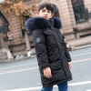 One piece On behalf of children Down Jackets new pattern Korean Edition thickening Western style CUHK Boy Down Jackets Mid length version coat One piece On behalf of children Down Jackets new pattern Korean Edition thickening Western style CUHK Boy Down Jackets Mid length version coat