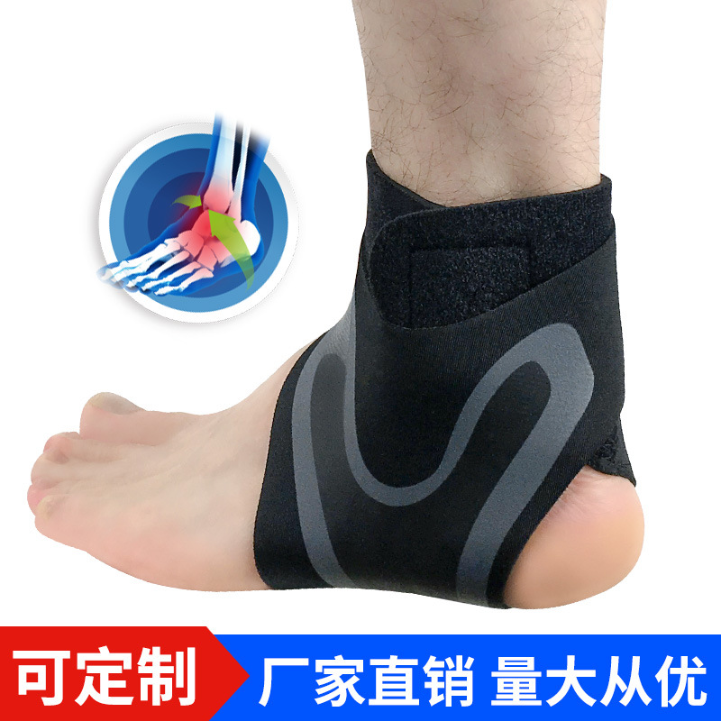 Wholesale Fitness Sports Ankle Support Sets Pressure Anti-Sprain Protective Breathable Ankle Socks Outdoor Basketball Football Mountaineering Protective Gear