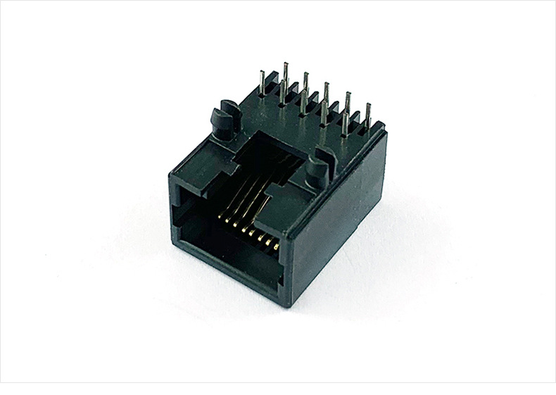 超薄式rj45母座 厂家直销超小型rj45插座 网络连接器 rj45接口