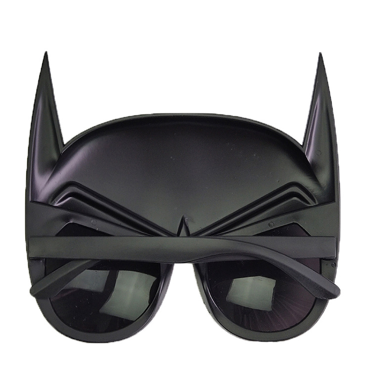 蝙蝠侠超人派对搞怪眼镜 舞台拍照个性哑黑节日装扮舞会眼镜