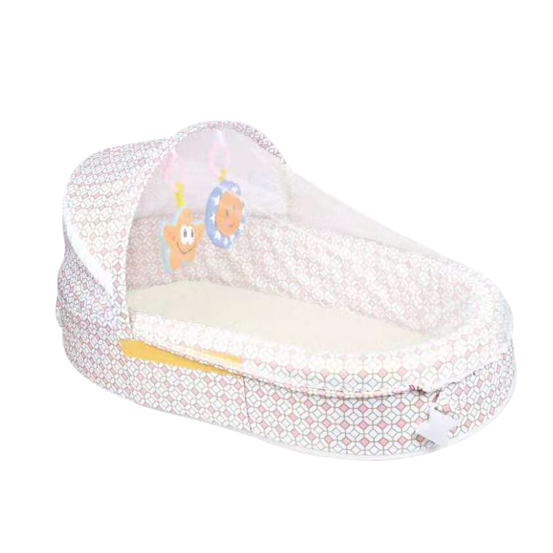 baby crib multifunctional portable separated bed baby foldable bed middle bed with mosquito net soothing bed toy bed