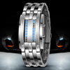 Manufactor Direct selling Selling Korean Edition Binary LED watch man Tungsten steel Trend lovers Steel table One piece On behalf of Manufactor Direct selling Selling Korean Edition Binary LED watch man Tungsten steel Trend lovers Steel table One piece On behalf of