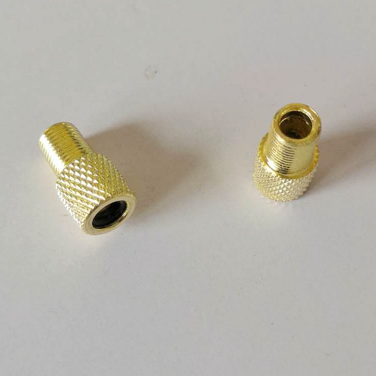 山地自行车气门嘴转接头死飞单车法嘴转换器打气筒法嘴转美嘴配件