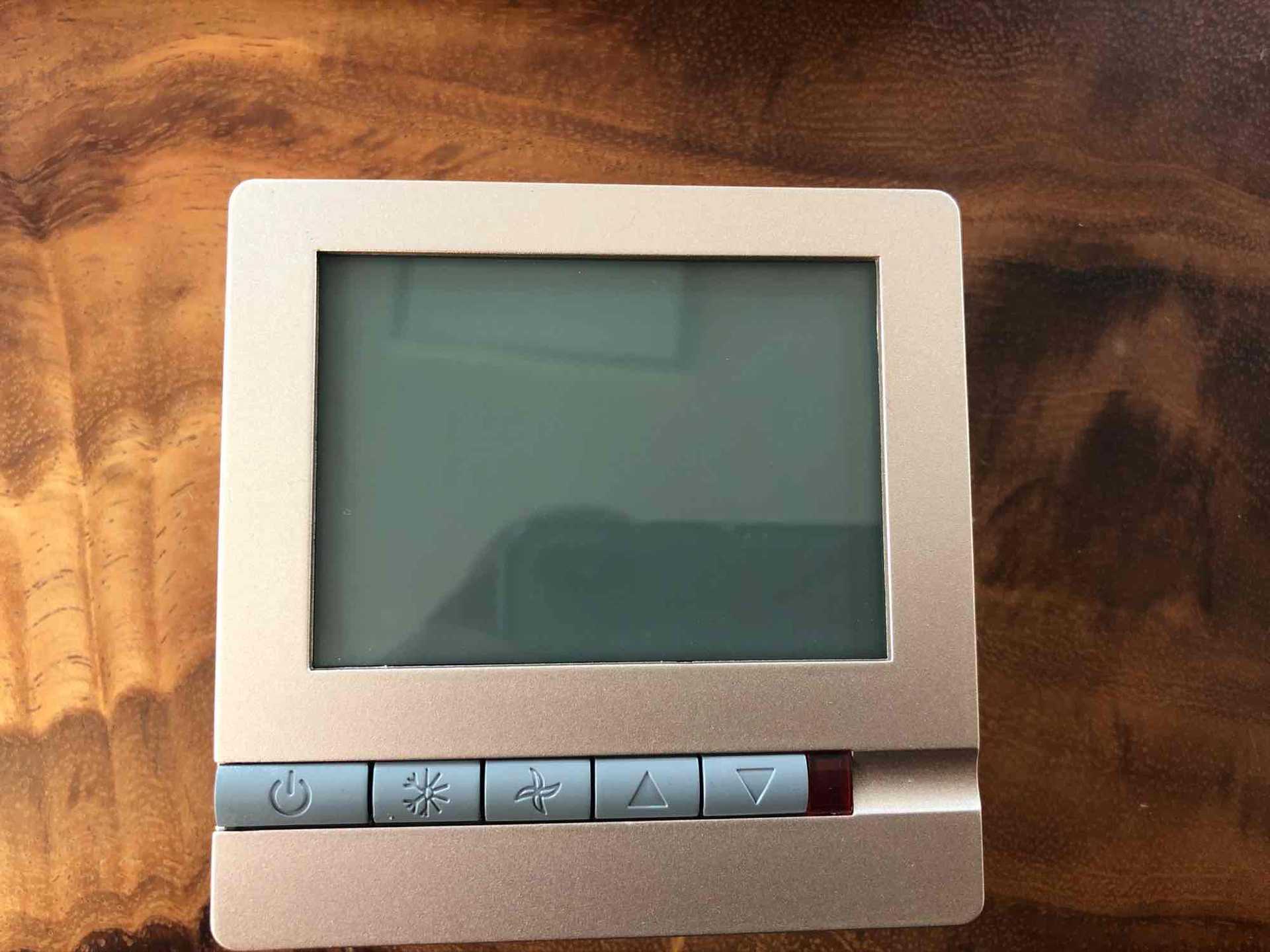 中央空调开关液晶温控器风机盘管温度控制三速宾馆酒店86开关面板