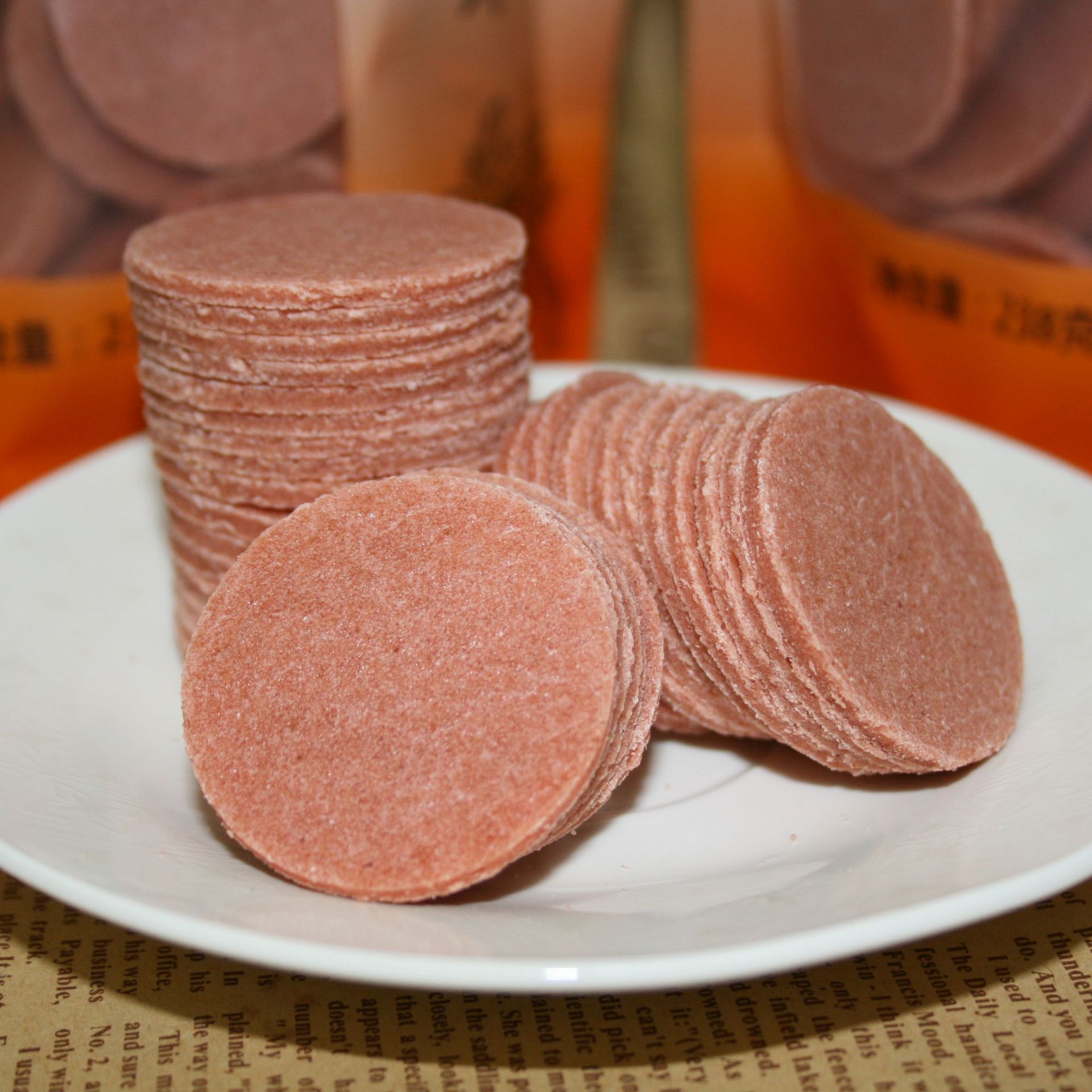 238g袋装原味山楂片40袋/箱 鲜果生产山楂制品厂家直销山楂饼休闲