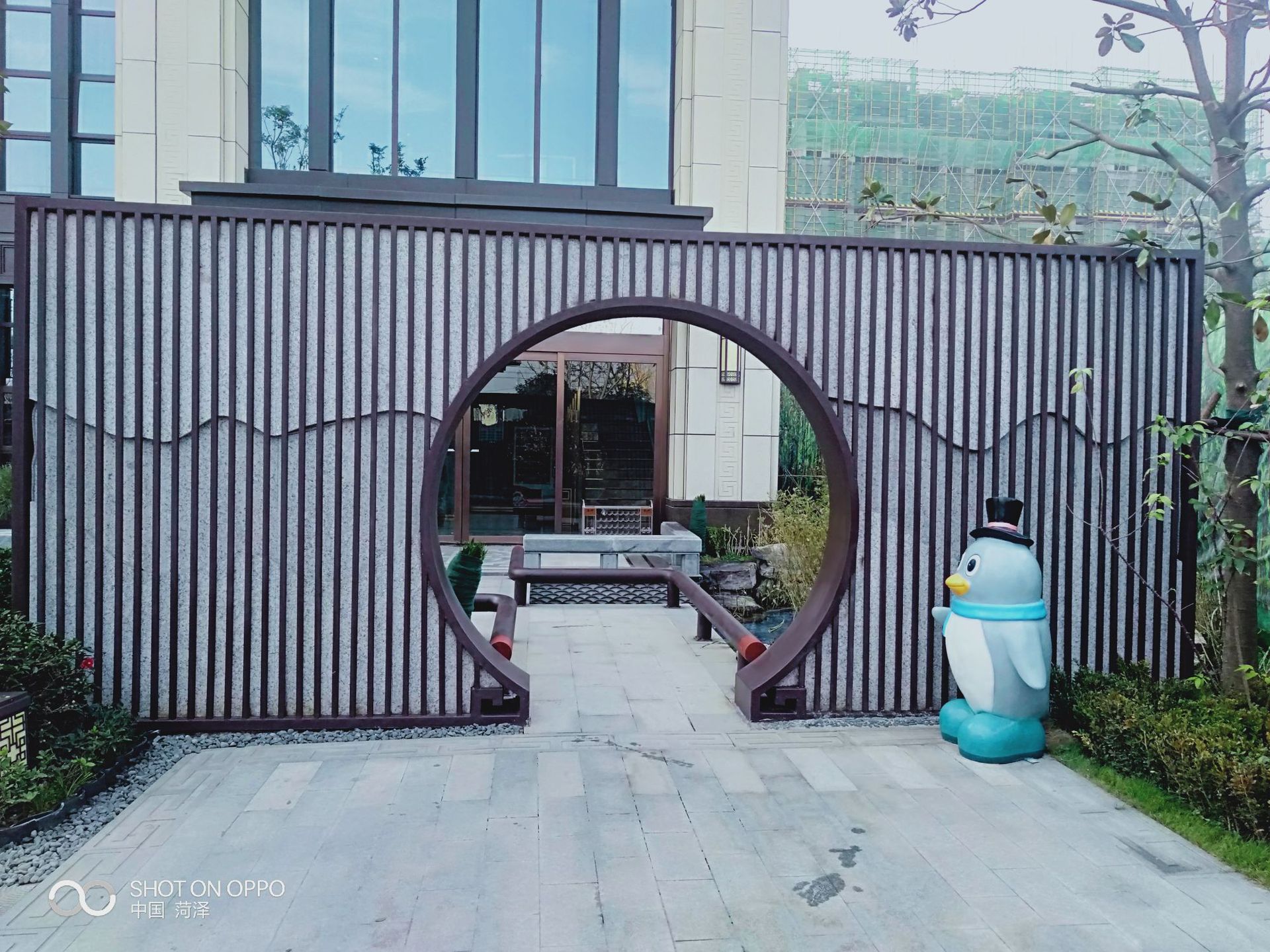 工厂直销钢结构拱门景观墙 园林景观廊架 室外景观工程格栅批发