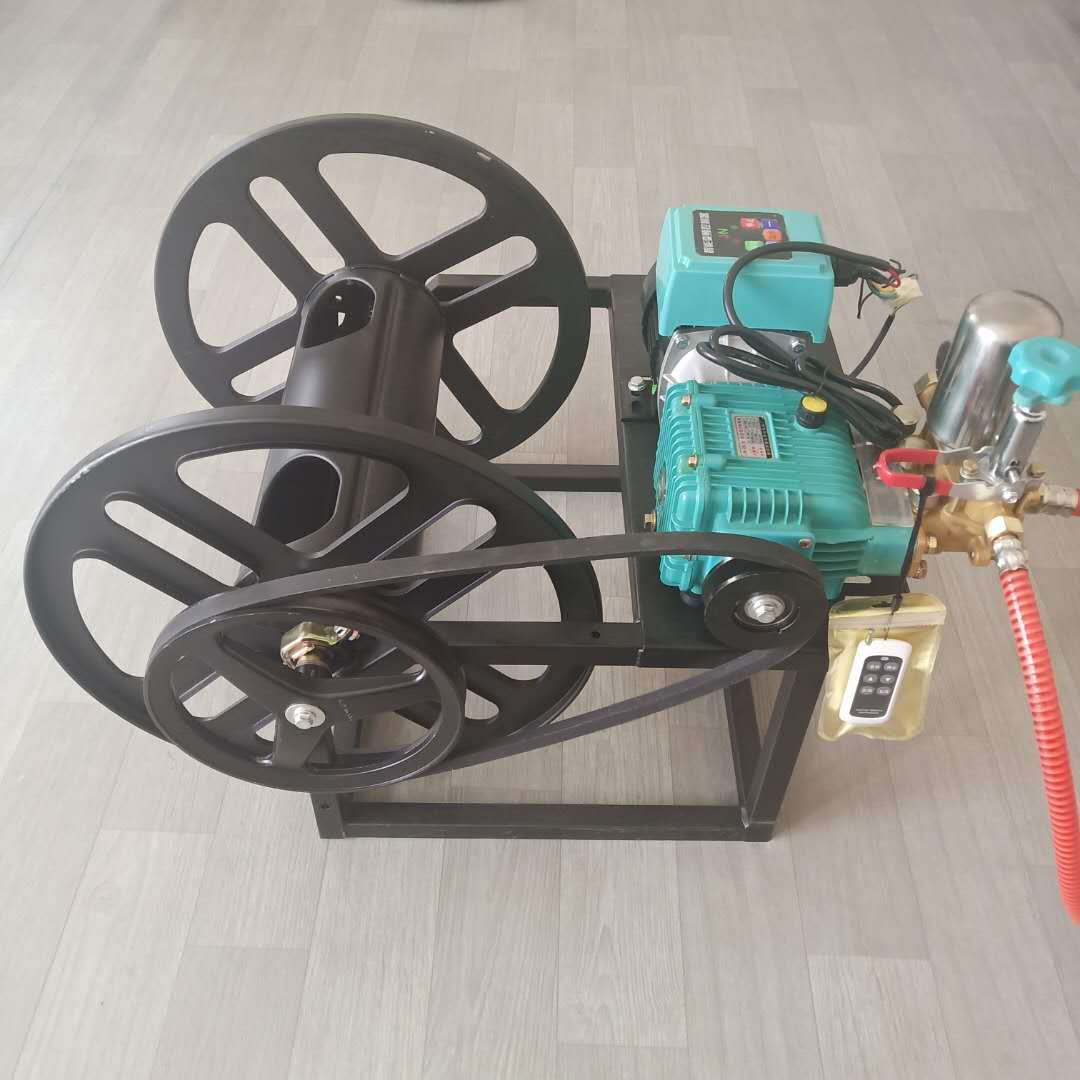 48v60v打药机 蔬菜大棚杀虫农药机 果树高射程遥控喷洒机参数