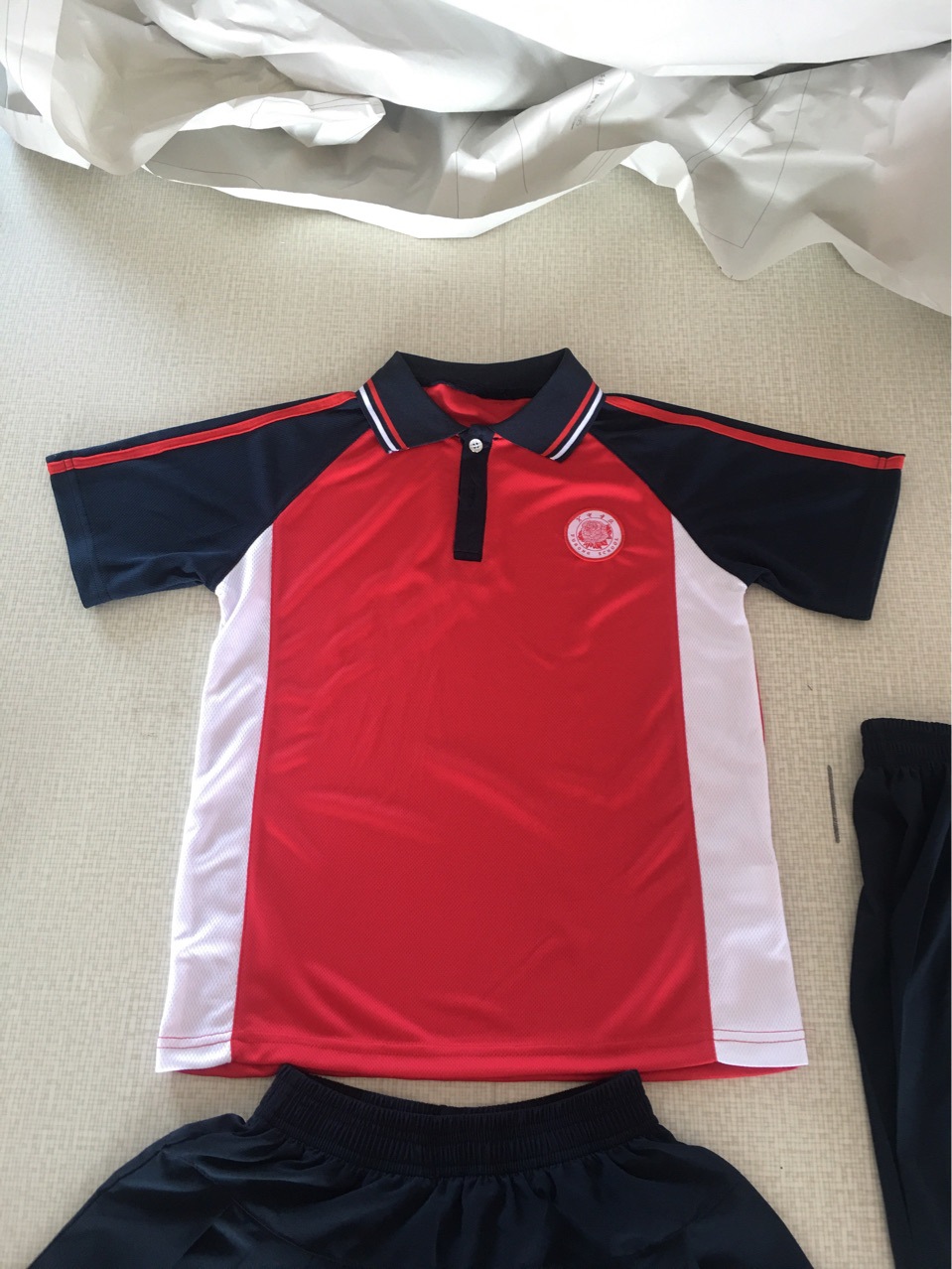 长沙校服|校服定做生产厂家|校服夏装|polo短袖t恤套装校服