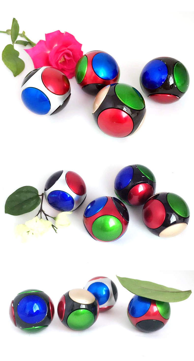 爆款陀螺球玩具足球陀螺指尖滚珠足球儿童旋转减压幼稚园学生奖品