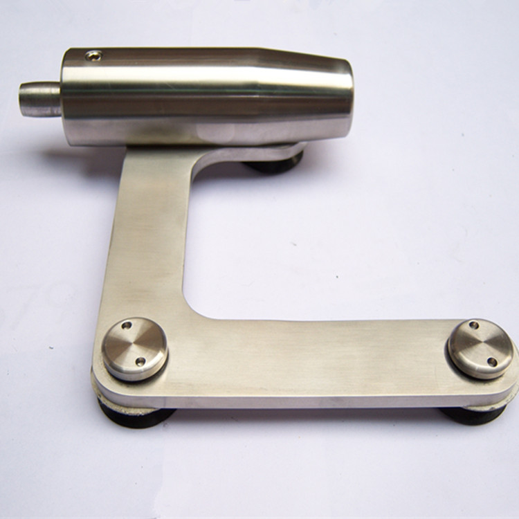 厂家专业生产自动无框玻璃顶轴门 摇门曲型顶轴