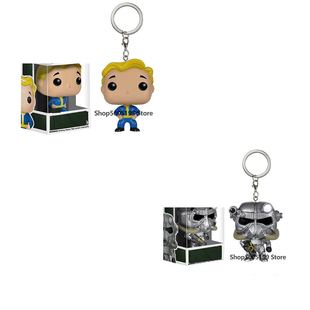 funko pop 辐射4 辐射小子 装甲钥匙扣链