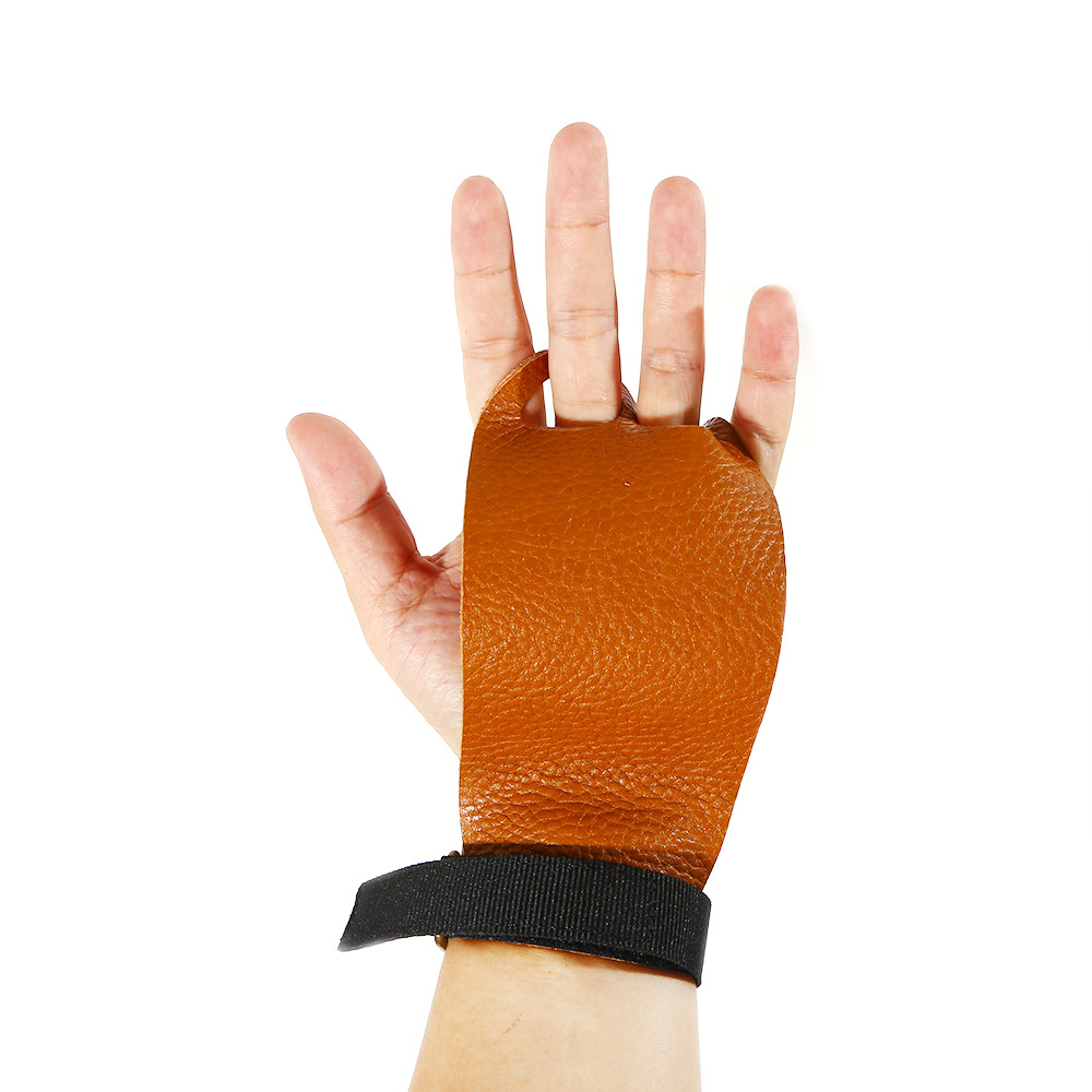 护腕男装护掌手套防扭伤护腕带耐磨护腕身护手掌器械真皮护掌圆形