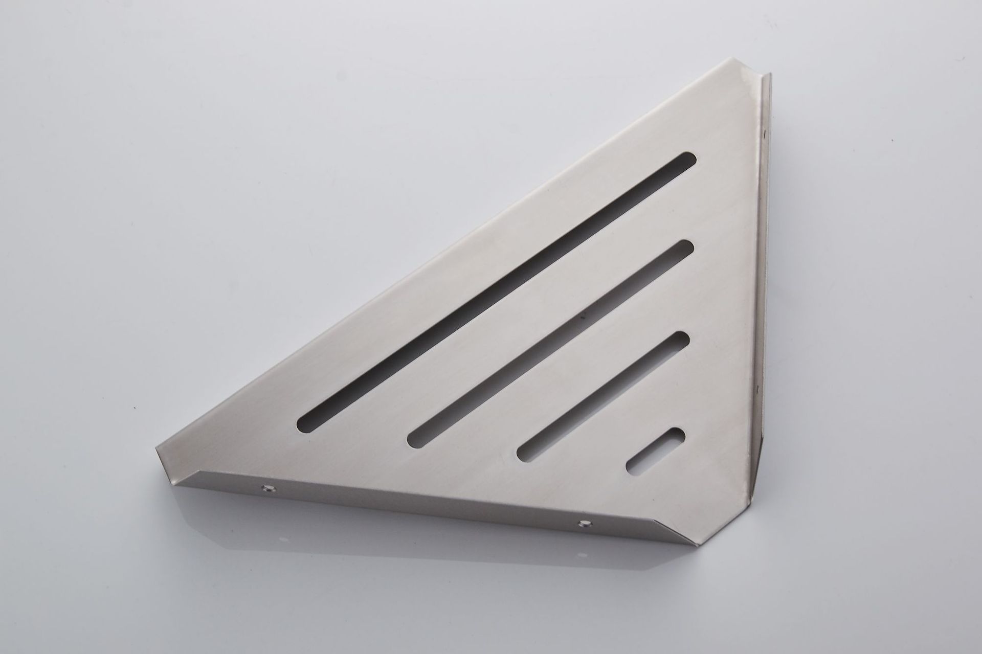 304不锈钢浴室三角蓝角架 酒店工程角蓝转角架卫生间收纳置物架