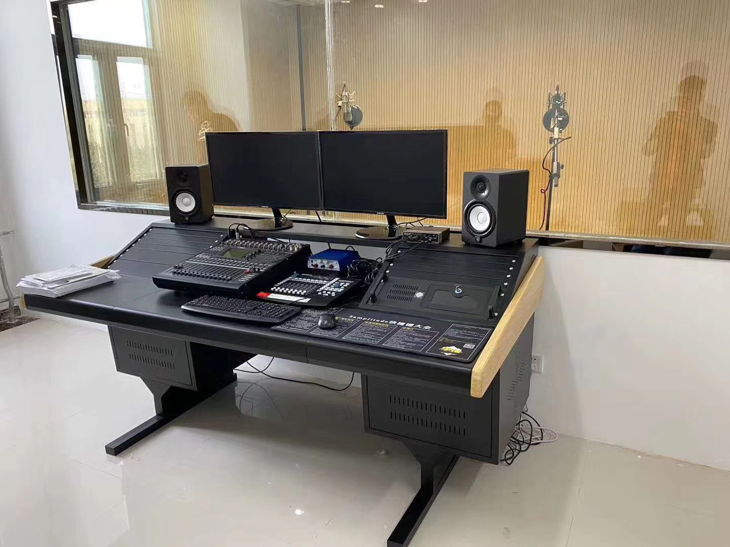 定制调音台桌 非编台编曲台 编曲工作台 音频控制台 直播卓控制台