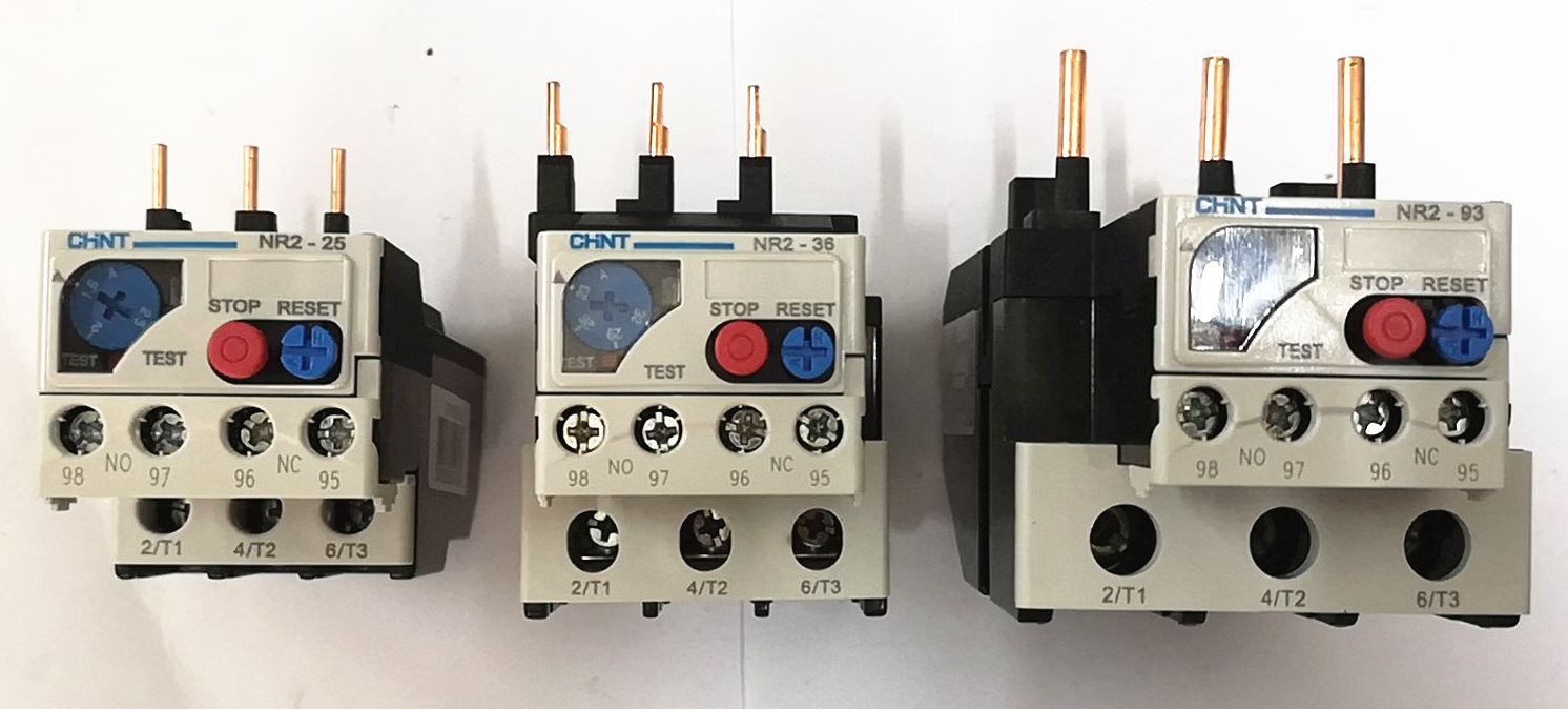 chnt正泰热过载继电器电流过载保护器nr2-25 1.25-2a 5.5-8a9-13a